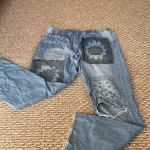 Easel denim pants